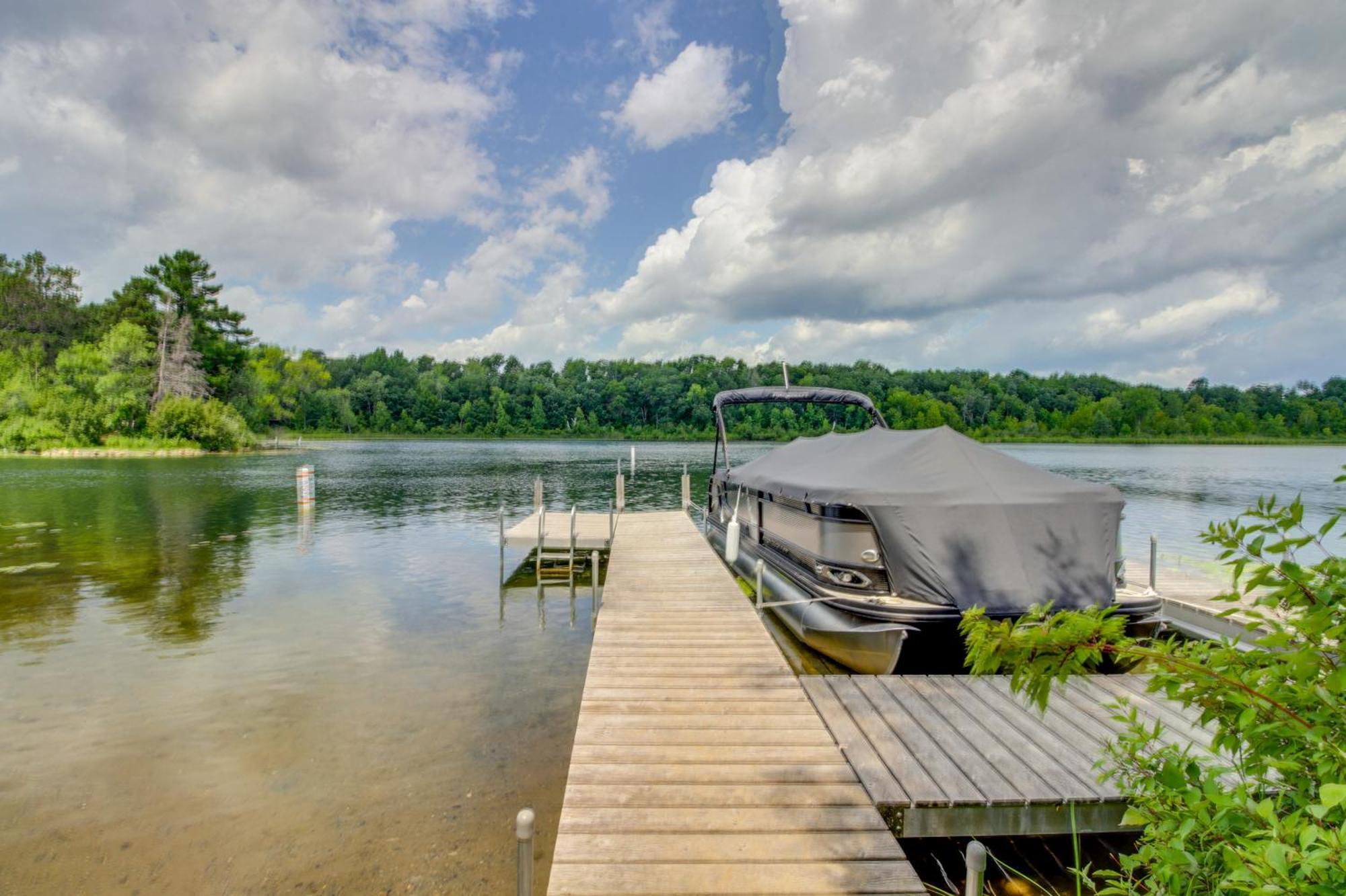 Beautiful Breezy Point Home With Beach And Dock! Pequot Lakes Екстер'єр фото