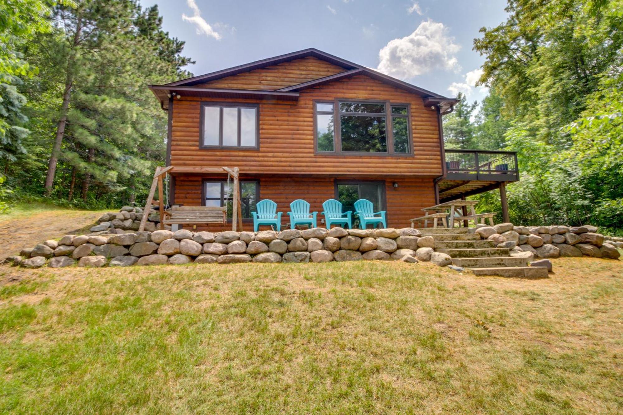 Beautiful Breezy Point Home With Beach And Dock! Pequot Lakes Екстер'єр фото