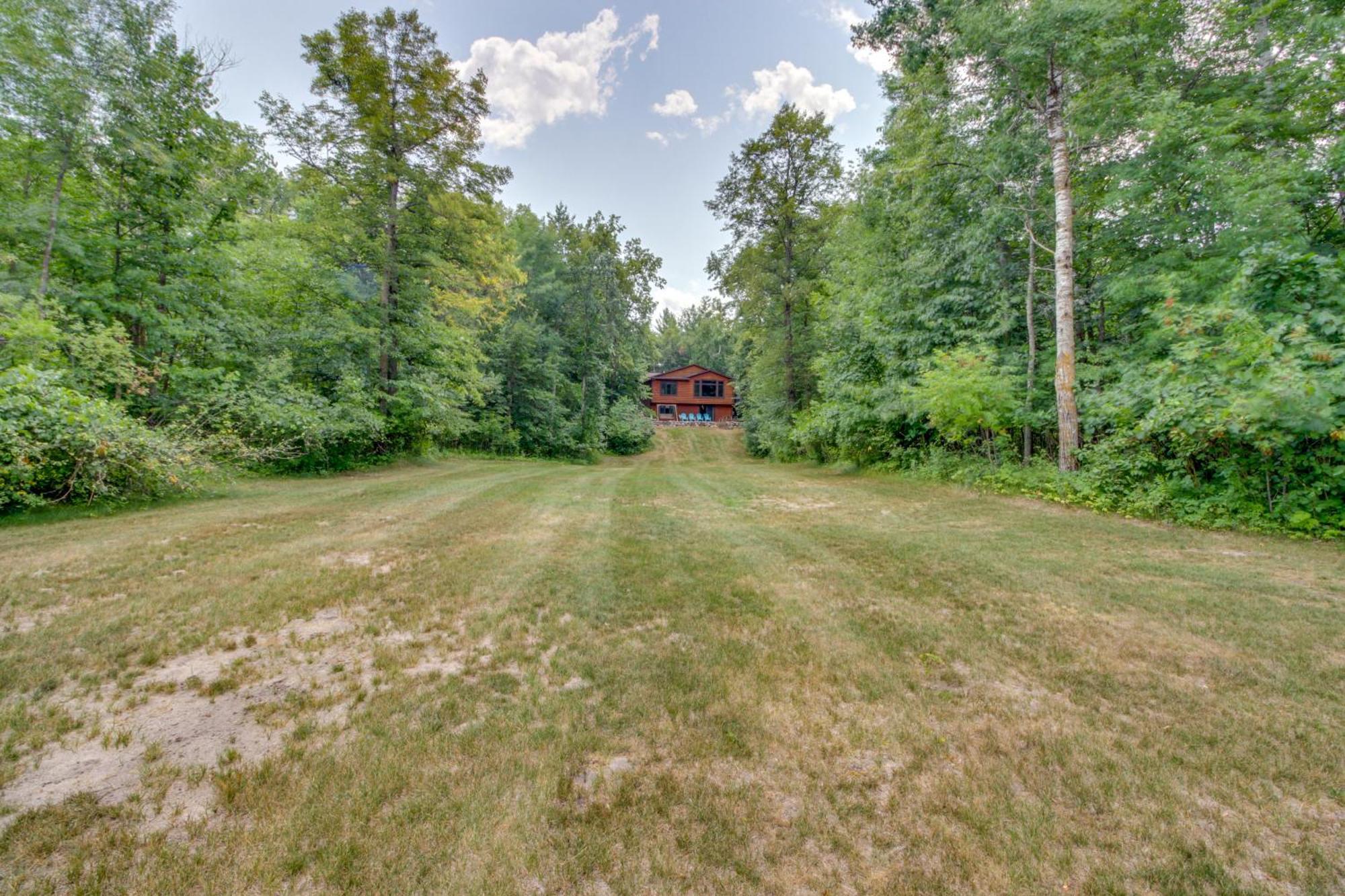 Beautiful Breezy Point Home With Beach And Dock! Pequot Lakes Екстер'єр фото